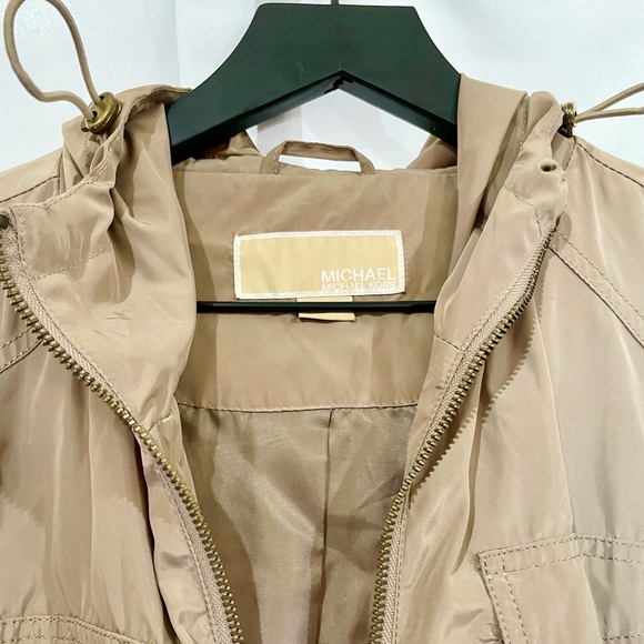 Michael Kors cinch-waist hooded anorak - Picture 10 of 11